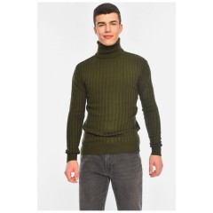 Гольф чоловічого кольору хакі 195383L