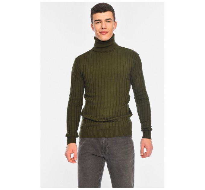 Гольф чоловічого кольору хакі 195383L