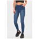 Джинси жіночі скінні темно-синього кольору 196262L