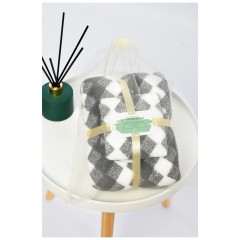 Набор полотенец из микрофибры банне + темно-серого цвета 196438L