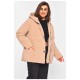 Куртка жіноча демісезонна бежевого кольору 196554L Куртка жіноча демісезонна бежевого кольору 196554L