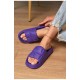 Шльопанці піна жіночі фіолетового кольору 196726L