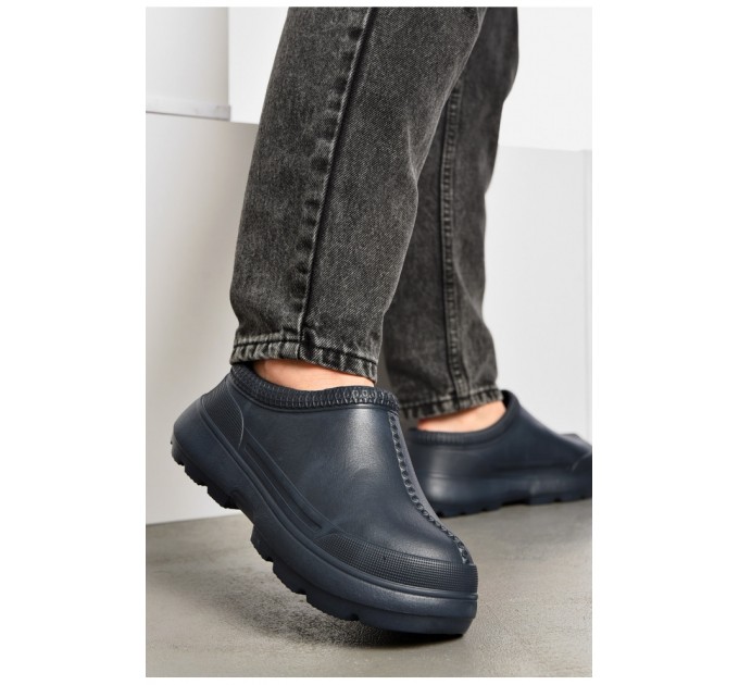 Калоші жіночі темно-синього кольору 196792L