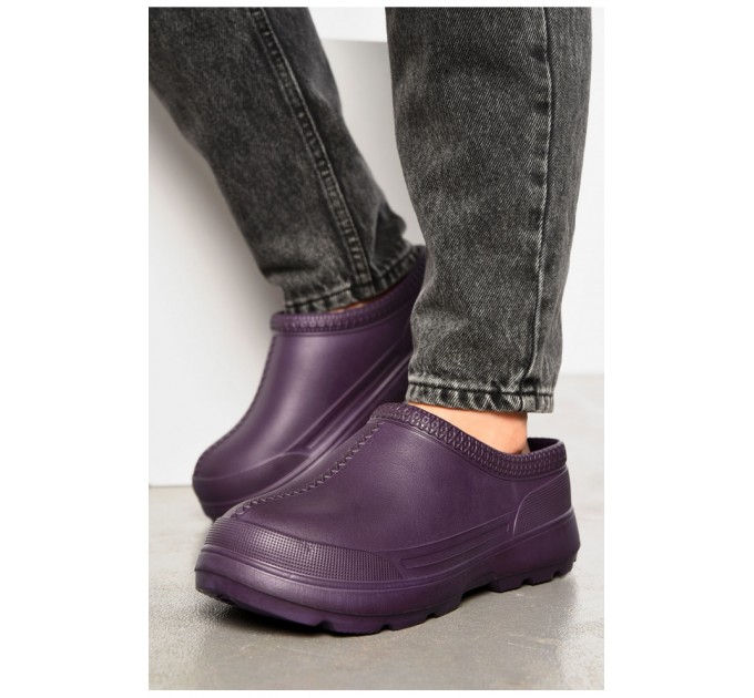 Галоши женские фиолетового цвета 196794L