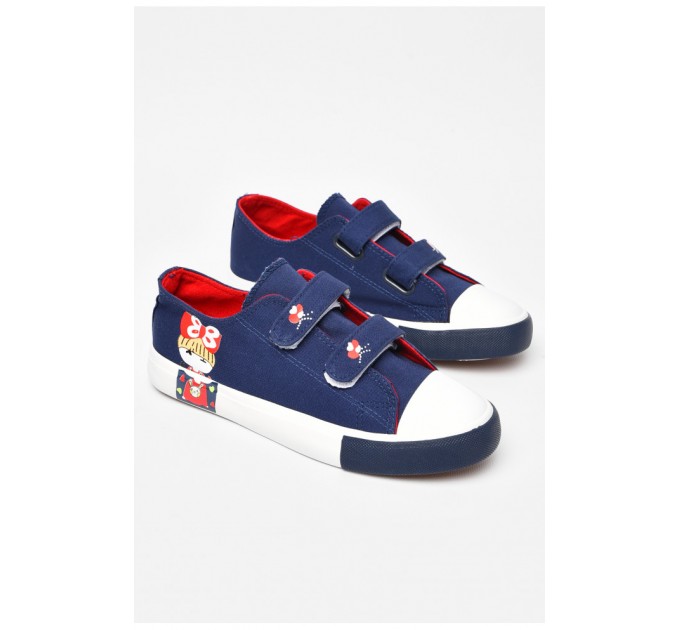 Кеды детские темно-синего цвета 197212L