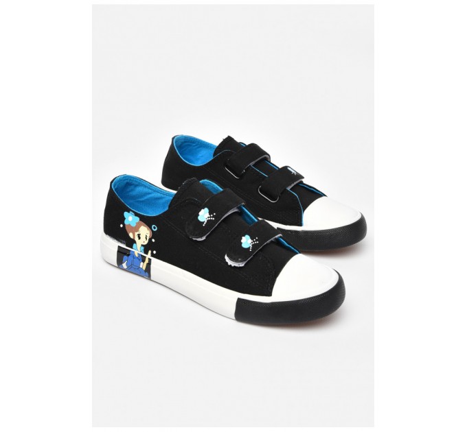 Кеды детские черного цвета 197215L