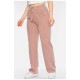 Брюки женские расклешенные пудрового цвета 198436L Брюки женские расклешенные пудрового цвета 198436L