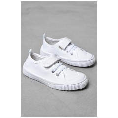 Мокасини дитячі білого кольору 198743L