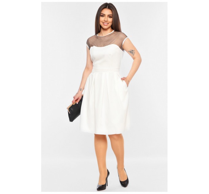 Сукня жіноча білого кольору 199305L