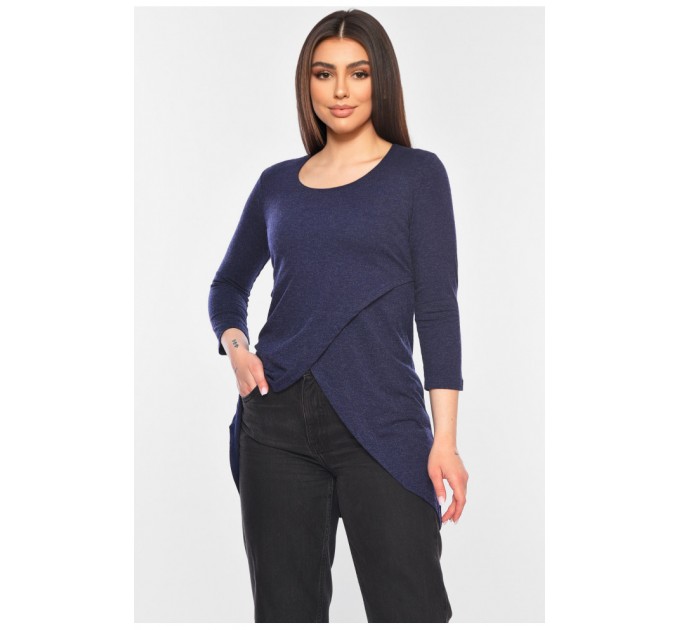 Женская туника темно-синего цвета 199428L