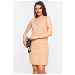 Сарафан жіночий кашеміровий бежевого кольору 199884L