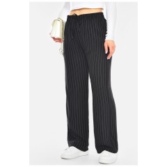 Штани жіночі чорного кольору із принтом 199974L Штани жіночі чорного кольору із принтом 199974L