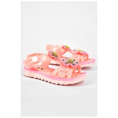 Босоніжки дитячі силіконові світло-рожевого кольору 199982L Босоніжки дитячі силіконові світло-рожевого кольору 199982L