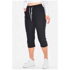 Бриджі жіночі чорного кольору 200078L