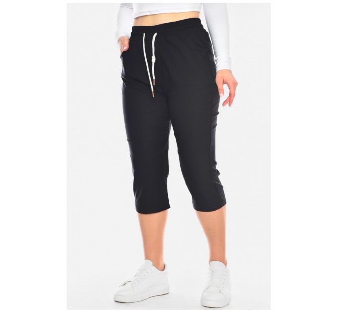 Бриджі жіночі чорного кольору 200078L