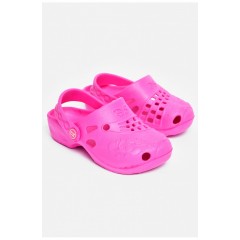 Кроксы детские малинового цвета 200527L