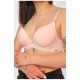 Бюстгальтер жіночий персикового кольору чашка С 200623L