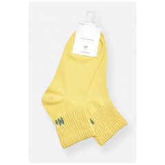 Шкарпетки жіночі демісезонні світло-жовтого кольору 200774L