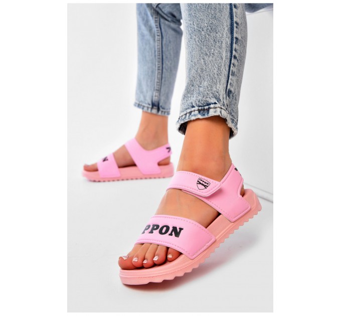 Сандали женские розового цвета 201146L