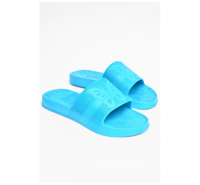 Шльопанці піна жіночі бірюзового кольору 201153L