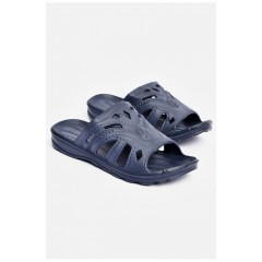 Шльопки дитячі для хлопчика піна синього кольору 201715L