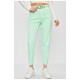 Джинси жіночі однотонні м'ятного кольору 201887L