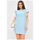 Сарафан жіночий блакитного кольору в смужку 202103L
