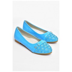 Балетки для дівчинки блакитного кольору 202227L