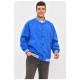 Бомбер чоловічий однотонний синього кольору 202259L