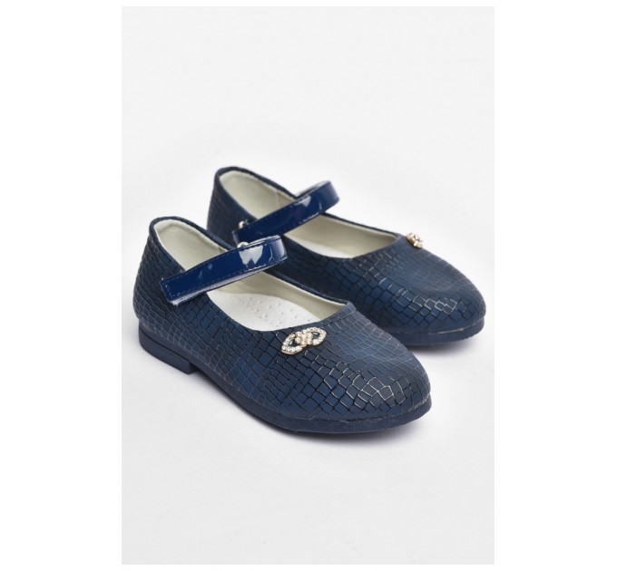 Туфлі для дівчинки темно-синього кольору 202300L