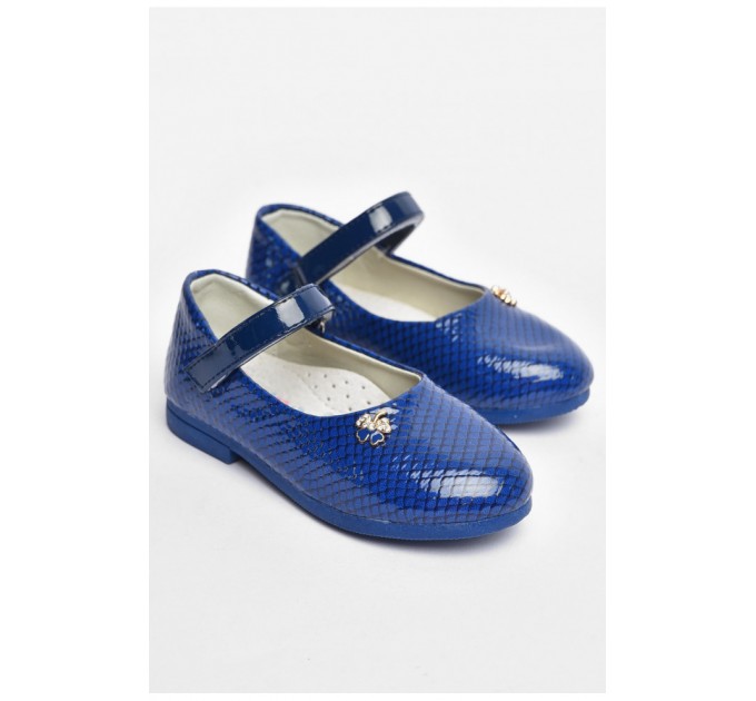 Туфлі для дівчинки темно-синього кольору 202301L