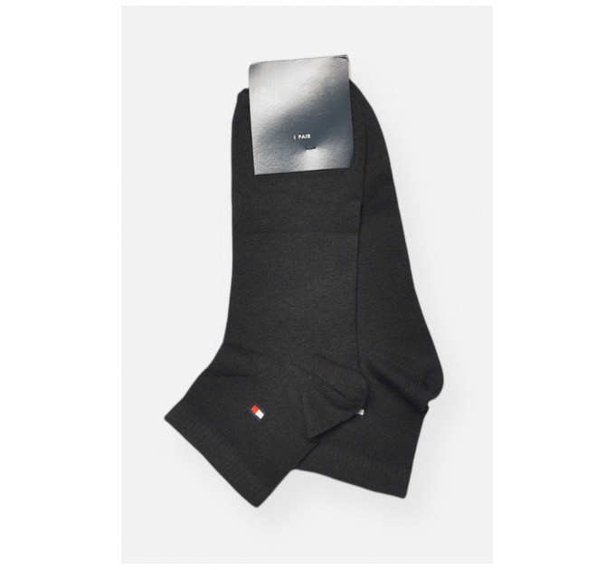 Шкарпетки чоловічі демісезонні чорного кольору 202756L