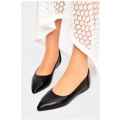 Балетки жіночі чорного кольору 202761L