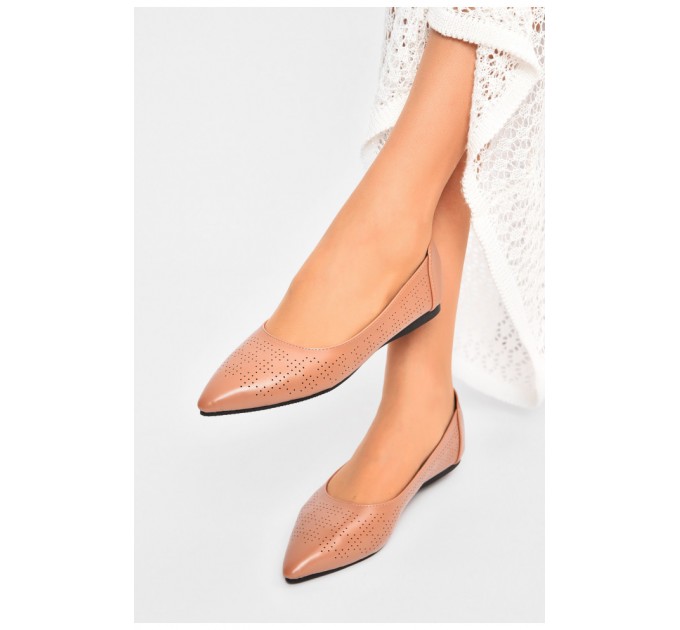 Балетки жіночі бежевого кольору 202762L