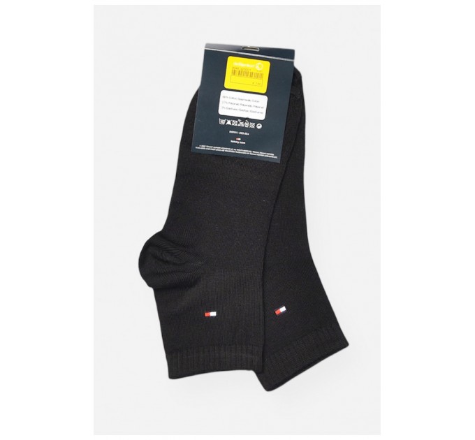 Носки женские демисезонные черного цвета 202769L