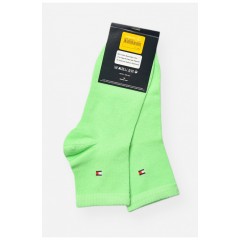 Шкарпетки жіночі демісезонні салатового кольору 202786L
