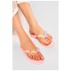 Вьетнамки женские силиконовые светло-розового цвета 202859L