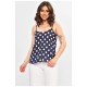 Майка жіноча темно-синього кольору 202893L