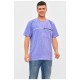 Футболка чоловіча батальна бузкового кольору 203052L