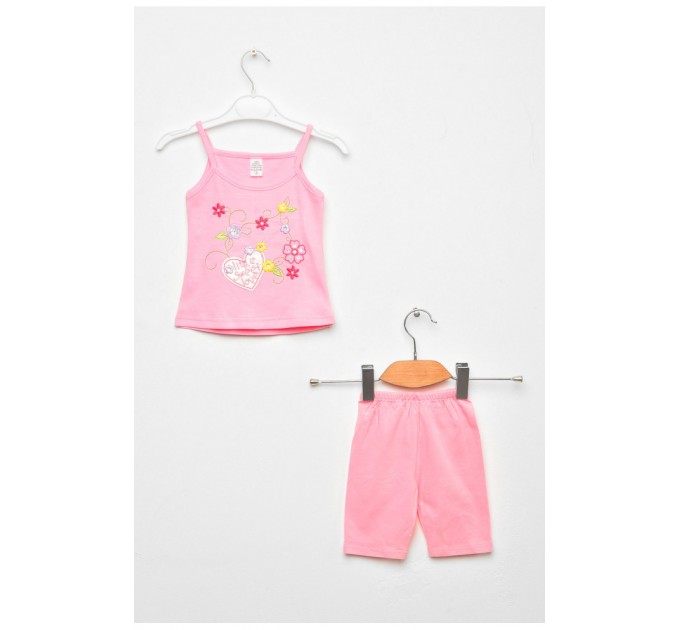 Костюм дитячий для дівчинки рожевого кольору 203105L