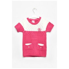 Кофта детская для девочки розового цвета 203368L