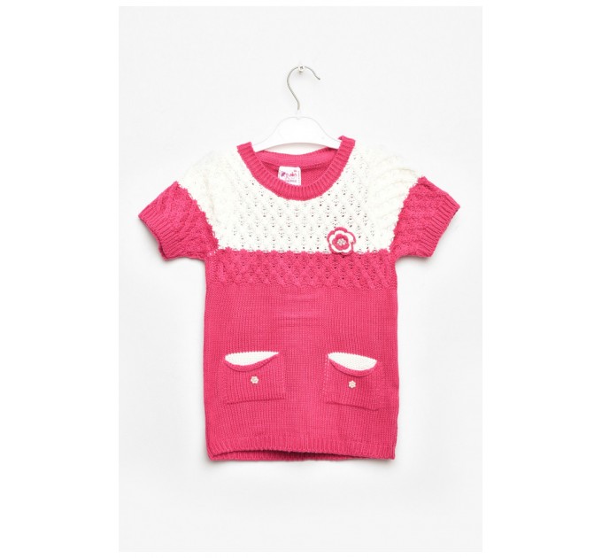 Кофта детская для девочки розового цвета 203368L