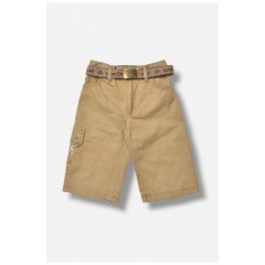 Бриджі дитячі для хлопчика кольору хакі 203488L