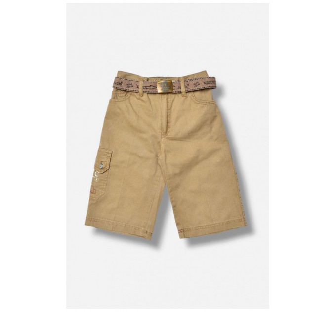 Бриджі дитячі для хлопчика кольору хакі 203488L