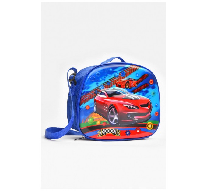 Детская сумка для мальчика синего цвета с рисунком 203895L