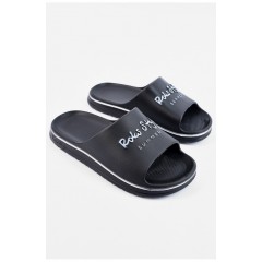 Шльопанці чоловічі піна чорного кольору 204011L