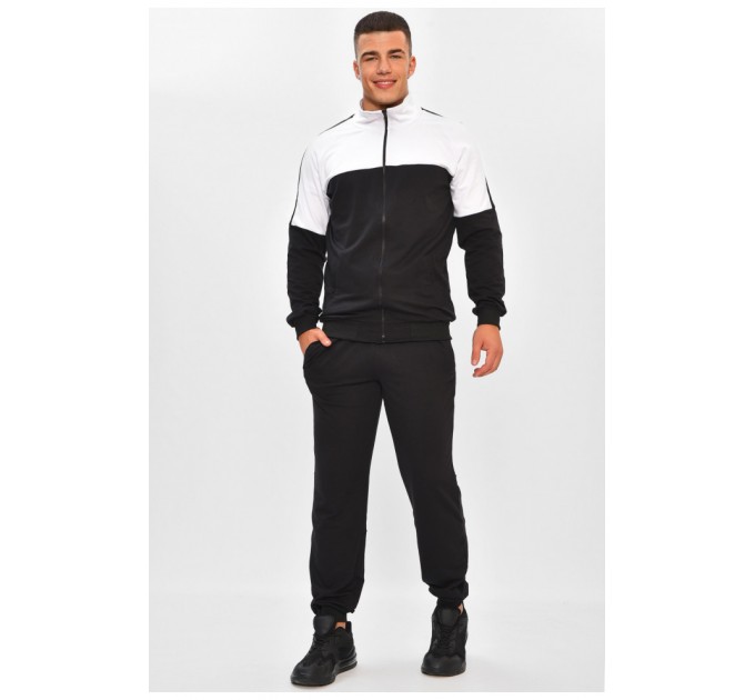Спортивний костюм чоловічого чорного кольору 204124L