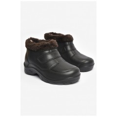 Калоші чоловічі на хутрі чорного кольору 204397L Калоші чоловічі на хутрі чорного кольору 204397L