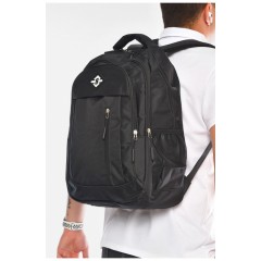 Рюкзак мужской спортивный черного цвета 204469L