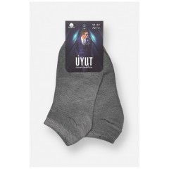 Носки мужские спортивные демисезонные серого цвета 204746L